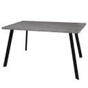 Schreibtisch Unieux II 140cm Grau/Graphit Schwarz | Grau