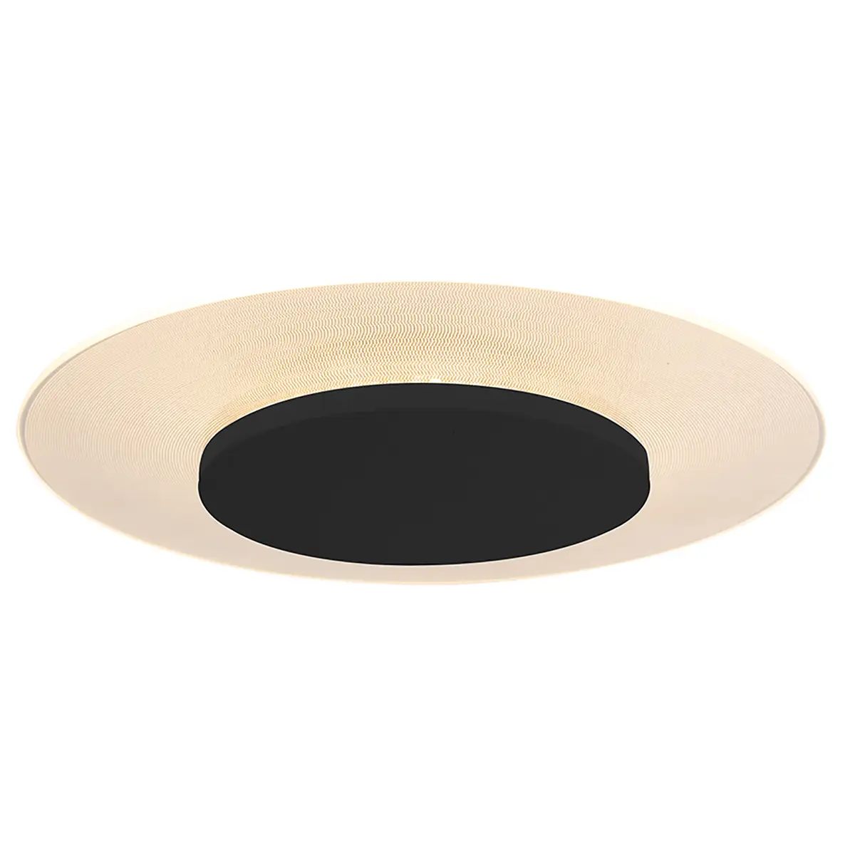 LED-Deckenleuchte Lido | Schwarz