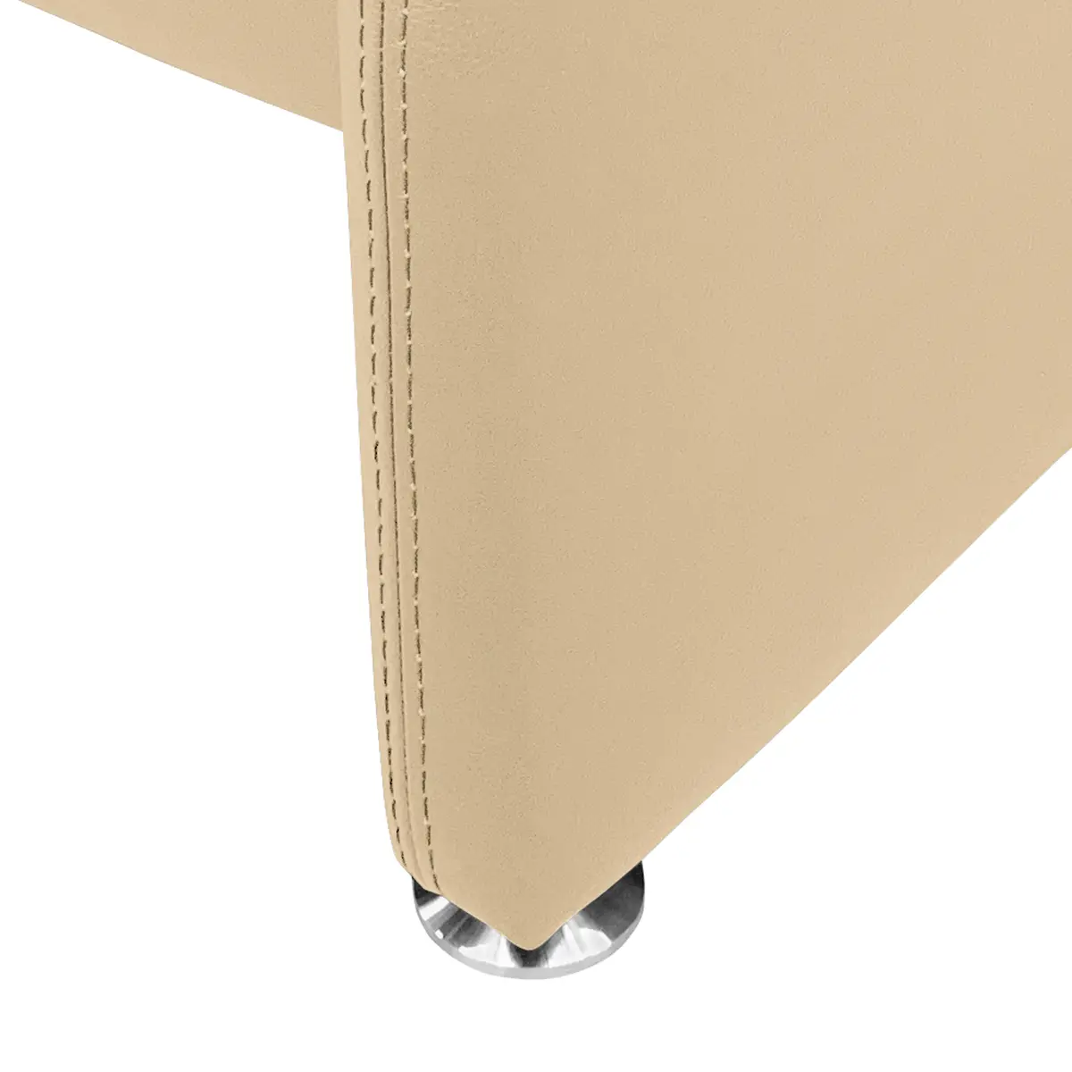 Polsterhocker Mabel | Beige