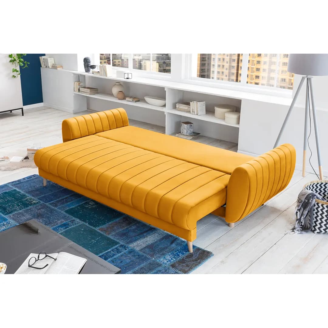 Schlafsofa Cachi | Gelb