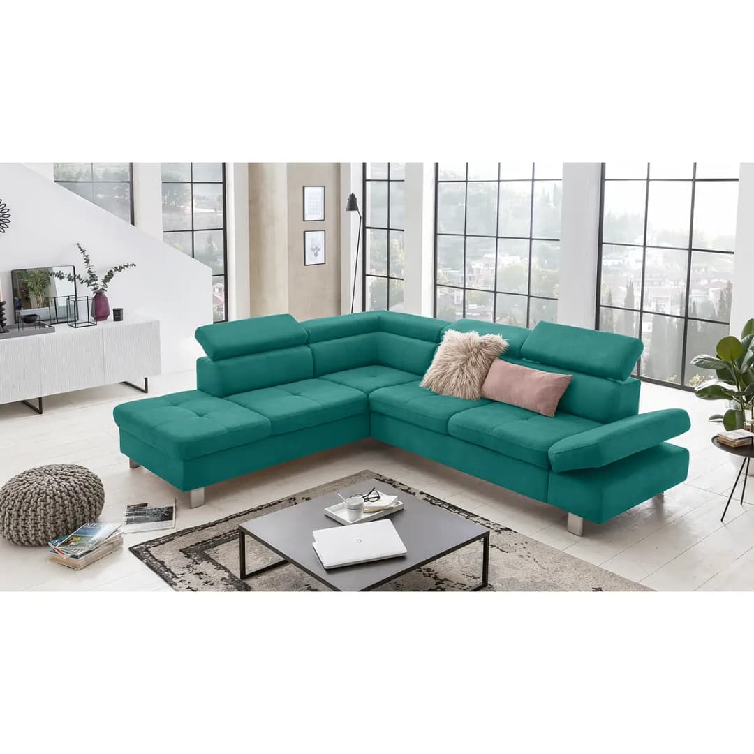 Ecksofa Calau | Türkis