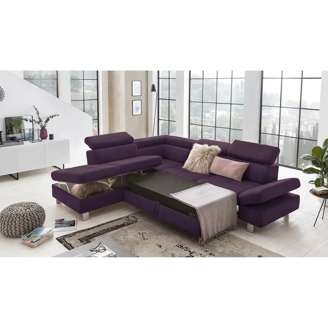 Ecksofa Calau | Lila