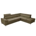 Ecksofa Busene | Grün