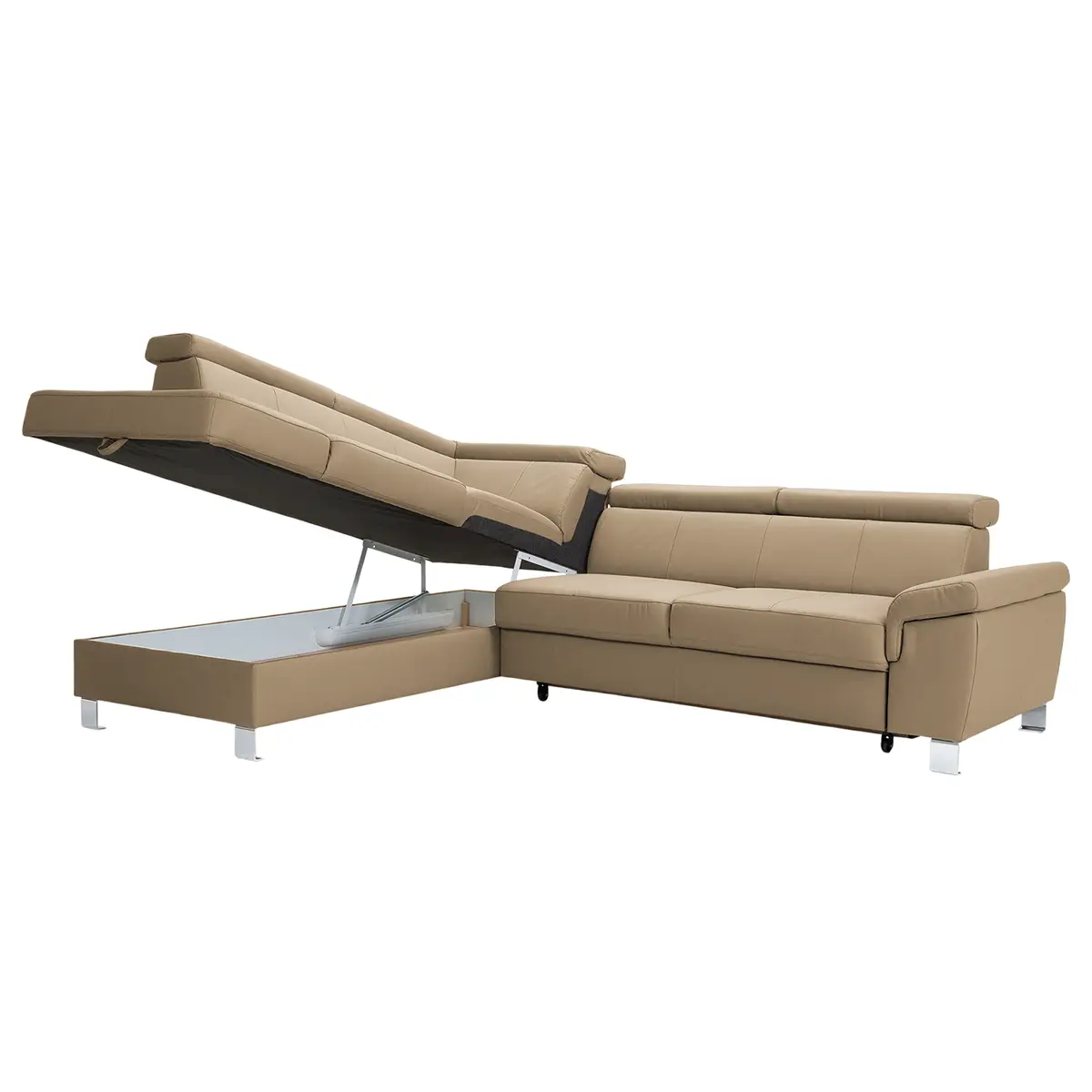 Ecksofa Busene | Beige