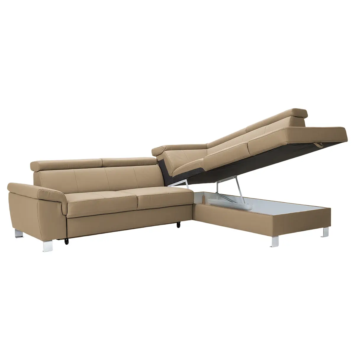 Ecksofa Busene | Beige