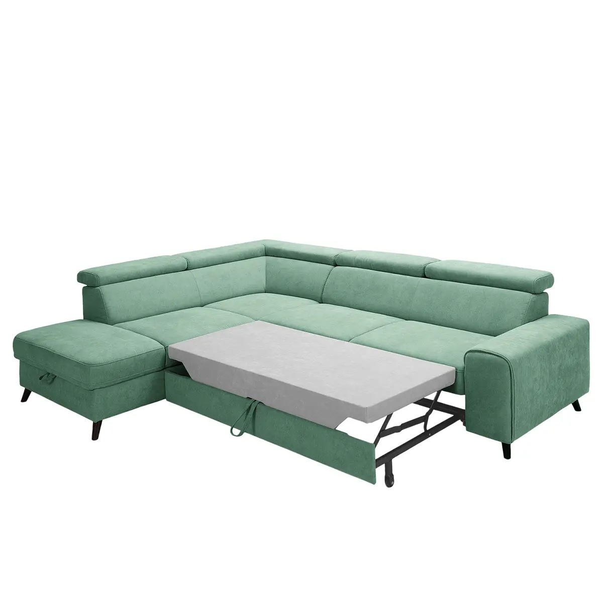Ecksofa Cadima | Grün
