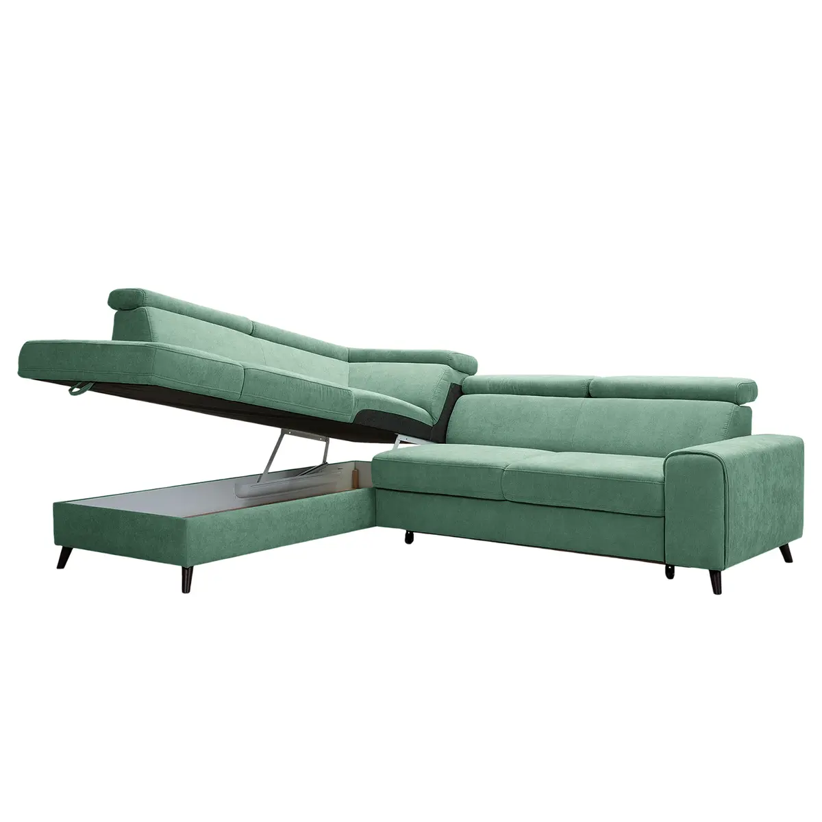Ecksofa Cadima | Grün