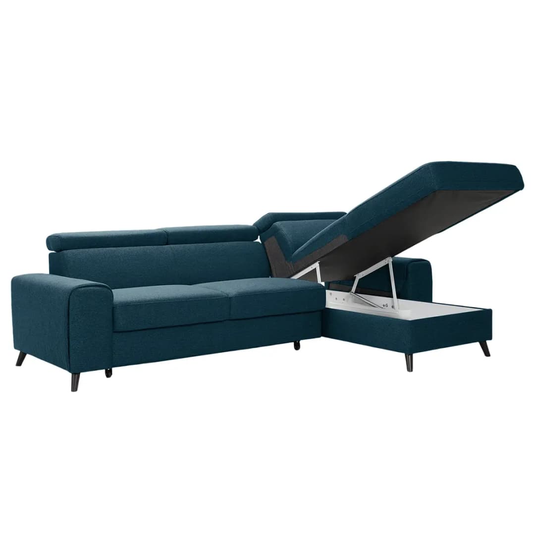 Ecksofa Cadima II | Blau