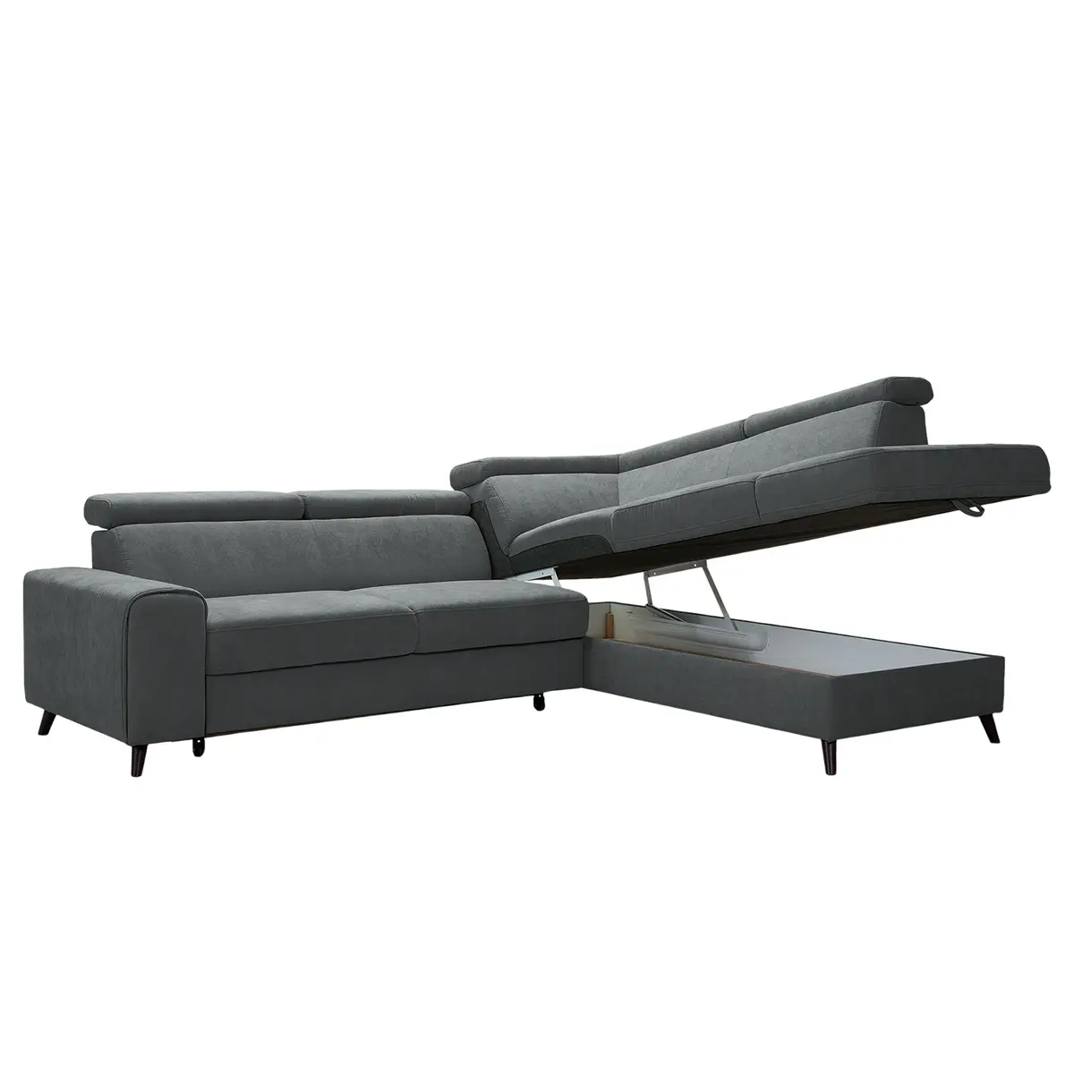 Ecksofa Cadima | Blau