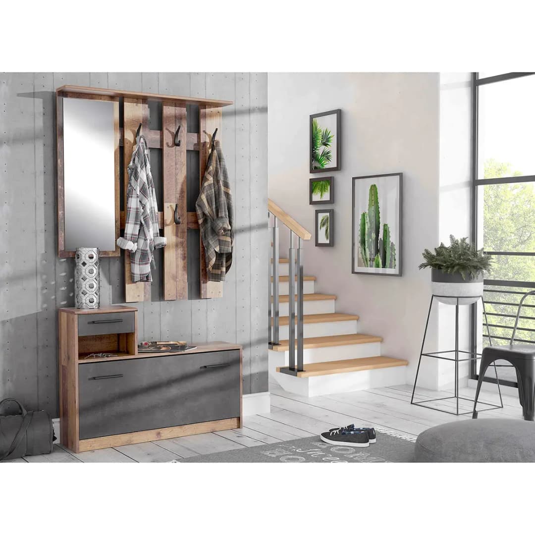 Kompaktgarderobe Typ A | Braun