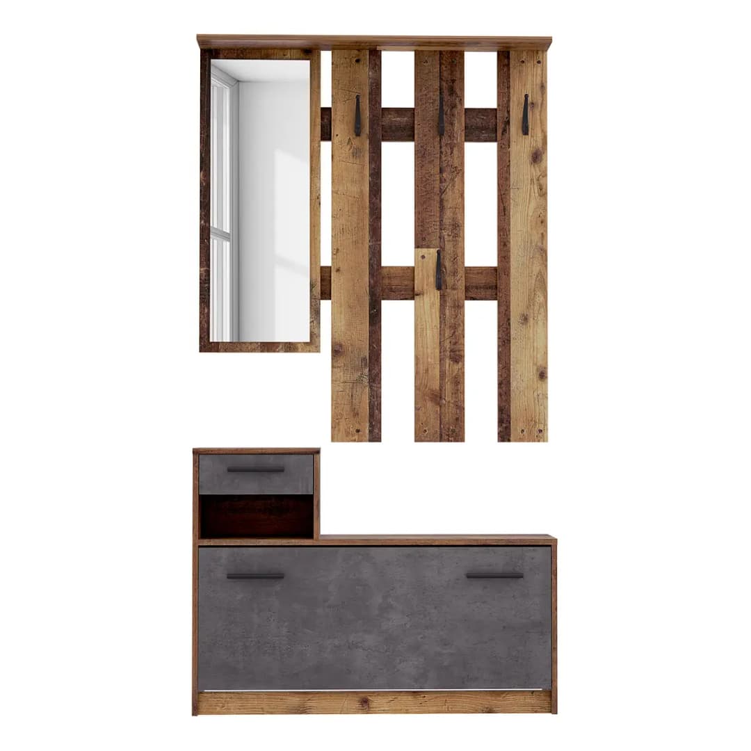 Kompaktgarderobe Typ A | Braun