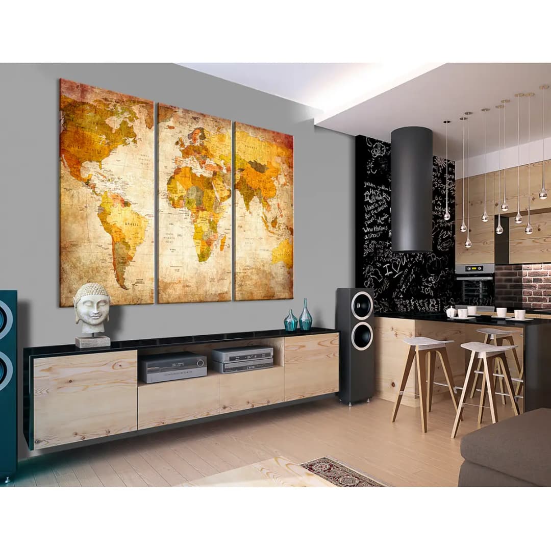 Wandbild Antike Reisen | Beige