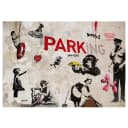 Fototapete Graffiti Collage (Banksy) | Mehrfarbig