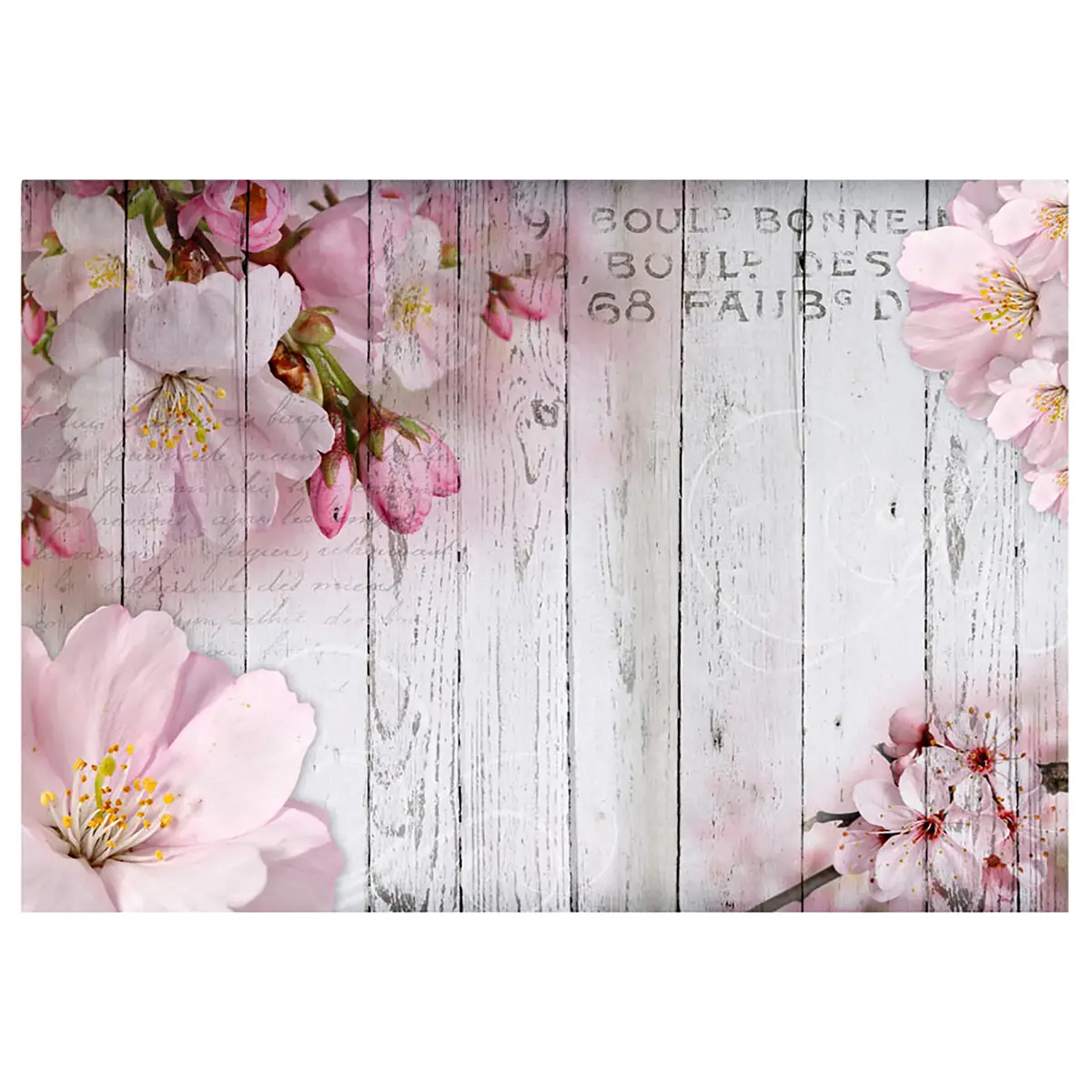 Vlies Fototapete Apple Blossoms | Pink