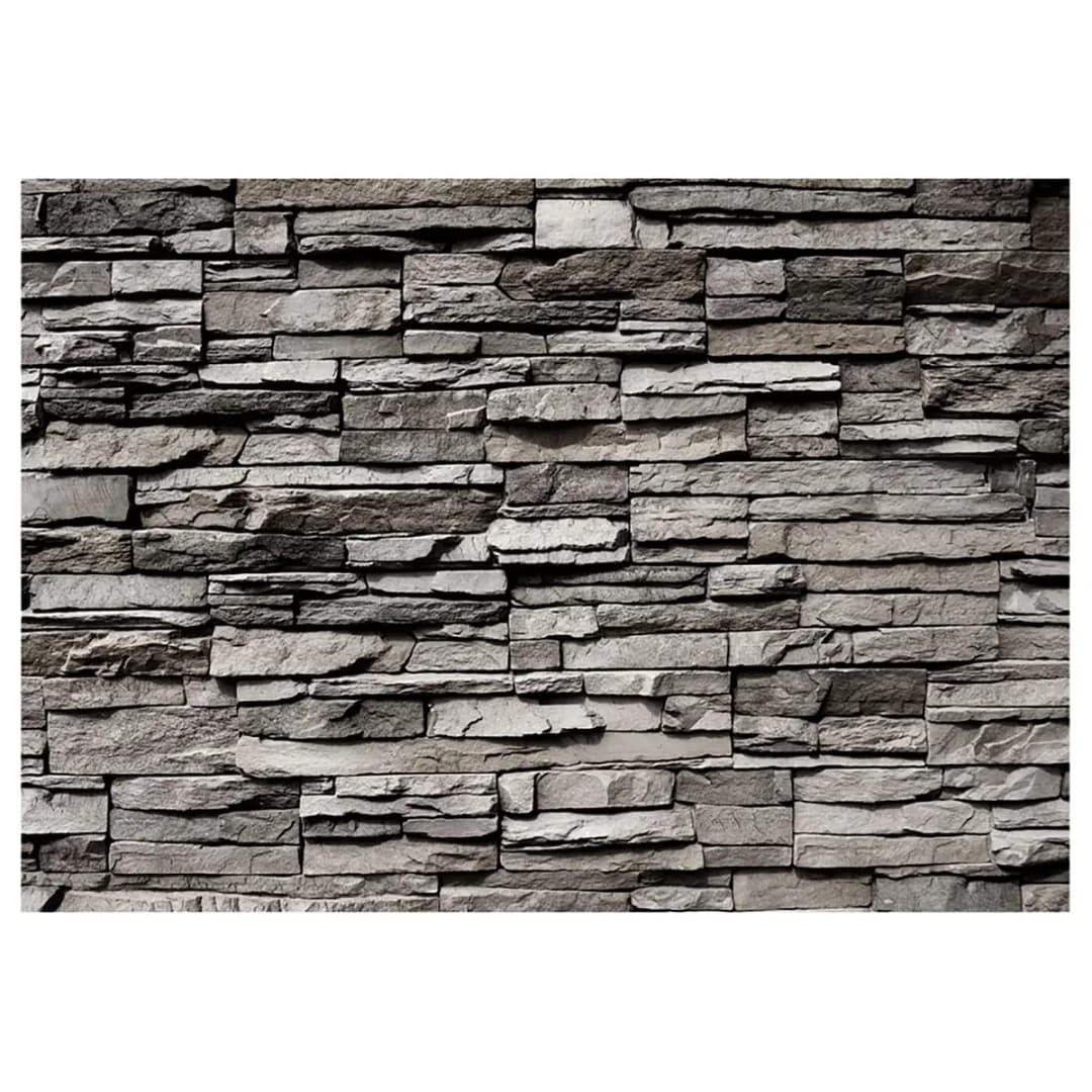 Vlies Fototapete Granite Bastion | Grau