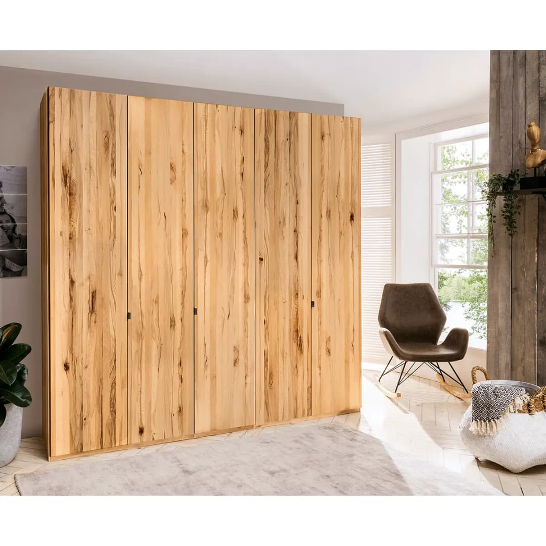 Drehtürenschrank I 250 x 216cm Braun/Kernbuche | Holztöne