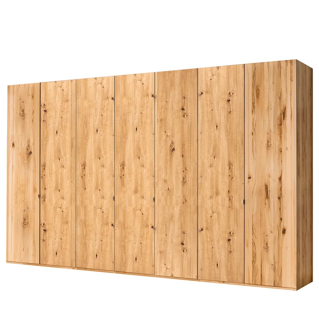 Drehtürenschrank I 350 x 236cm Braun/Kernbuche | Holztöne