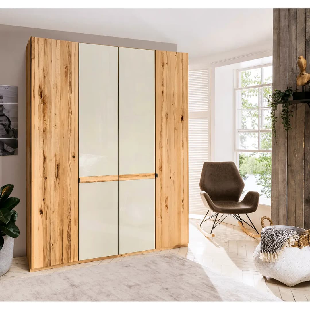 Drehtürenschrank I 200 x 236cm | Braun