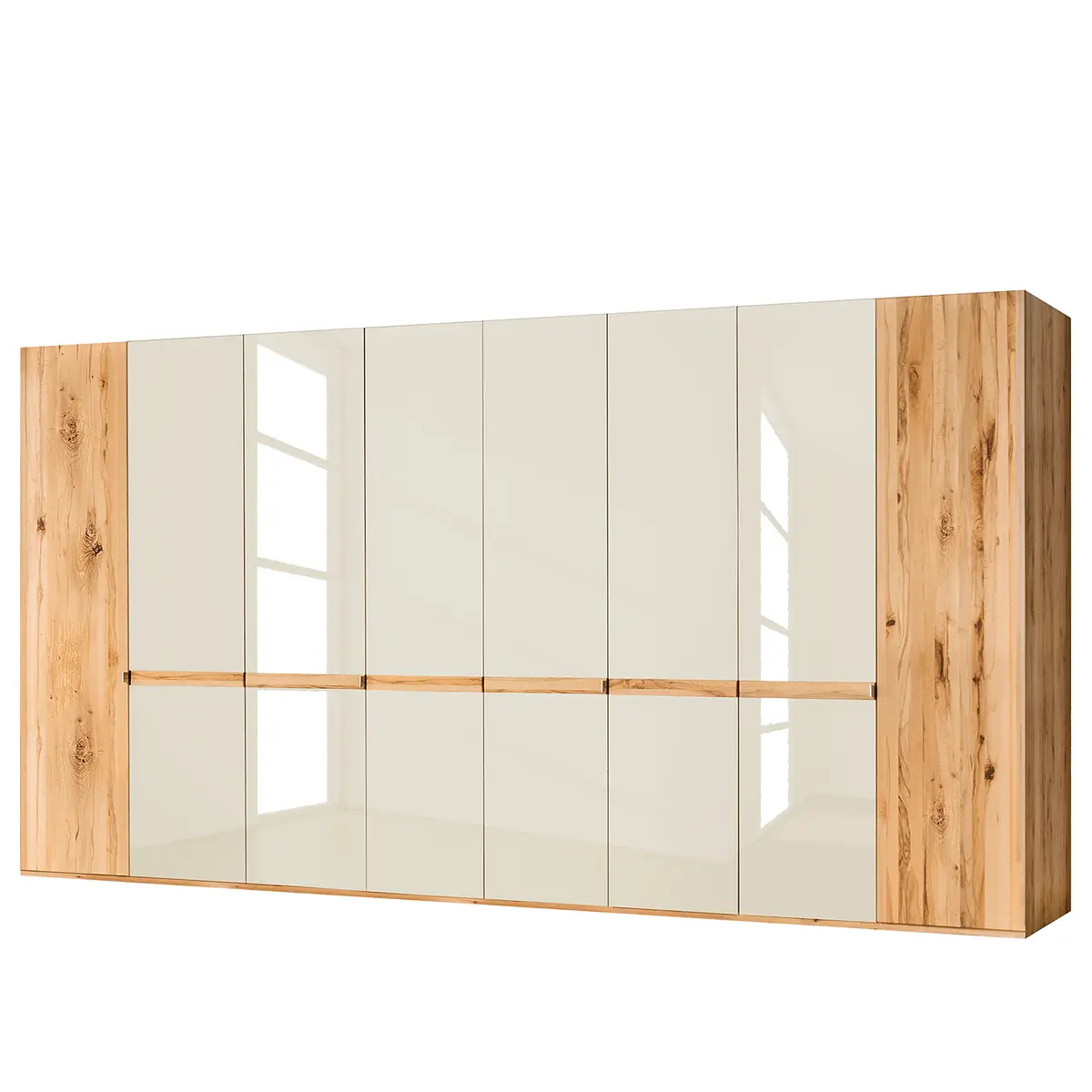 Drehtürenschrank I 400 x 236cm | Braun
