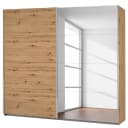 Schwebetürenschrank I 226cm Braun/Eiche Artisan Dekor Premium