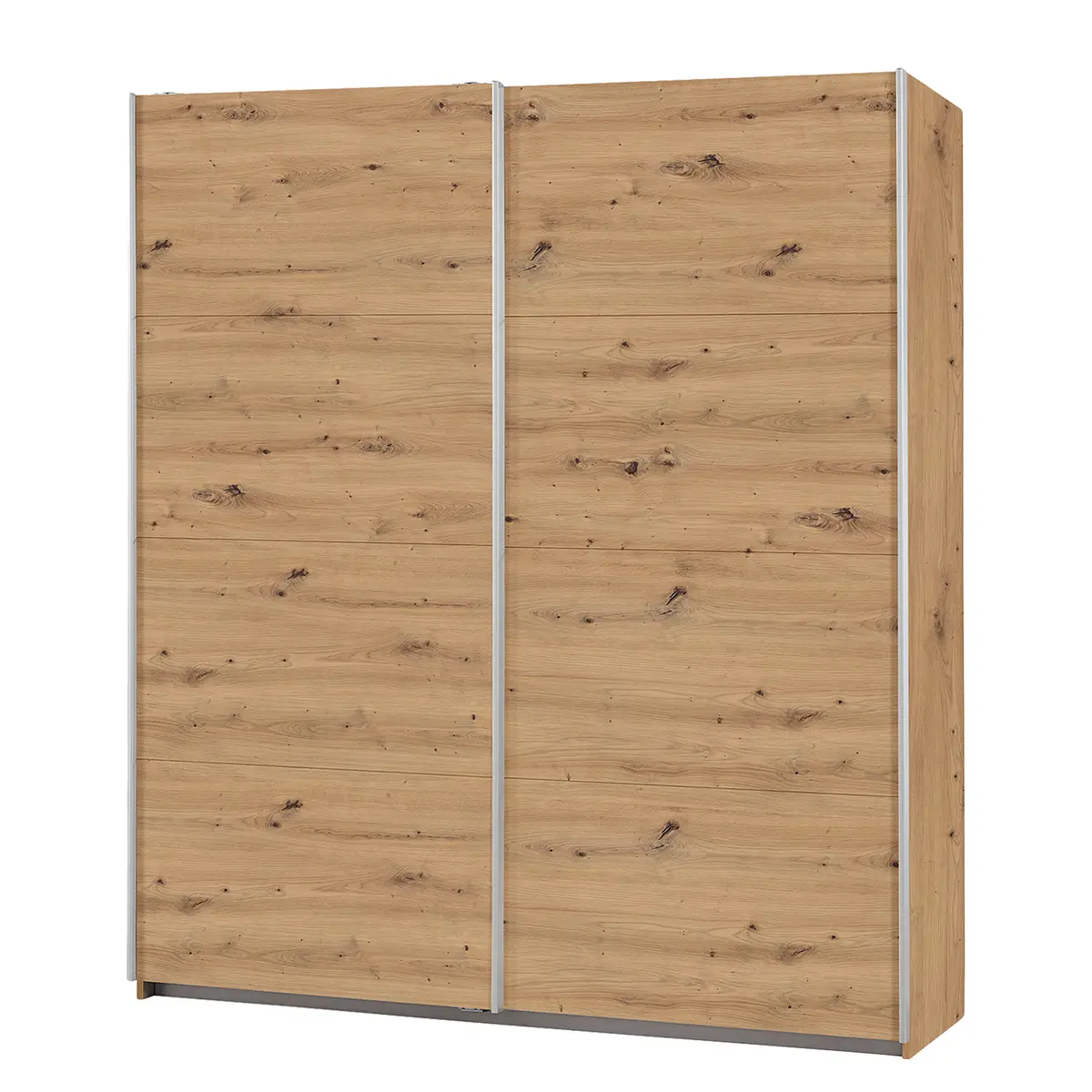 Schwebetürenschrank I 226cm Braun/Eiche Artisan Dekor Basic