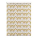 Klemmfix Verdunklungsrollo Boho Zig Zag | Gelb
