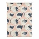 Klemmfix Verdunklungsrollo Jumbo Flowers | Orange