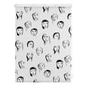 Klemmfix Verdunklungsrollo Faces | Beige