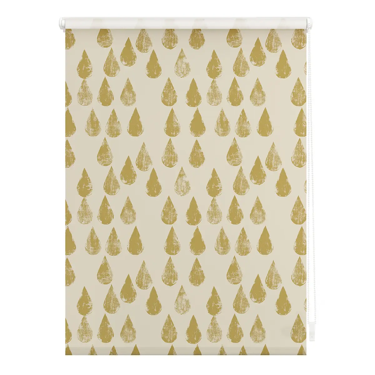 Klemmfix Verdunklungsrollo Golden Drops | Gold