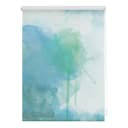 Klemmfix Verdunklungsrollo Aquarell | Blau