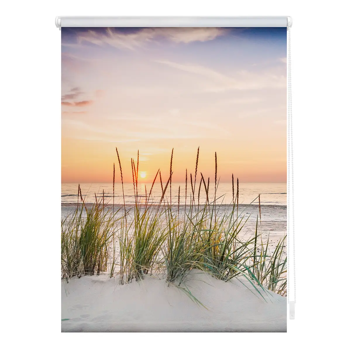 Klemmfix Rollo Nordseestrand | Rot