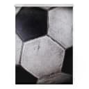 Klemmfix Rollo Retro Fußball | Schwarz