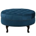 Polsterhocker Dale | Blau