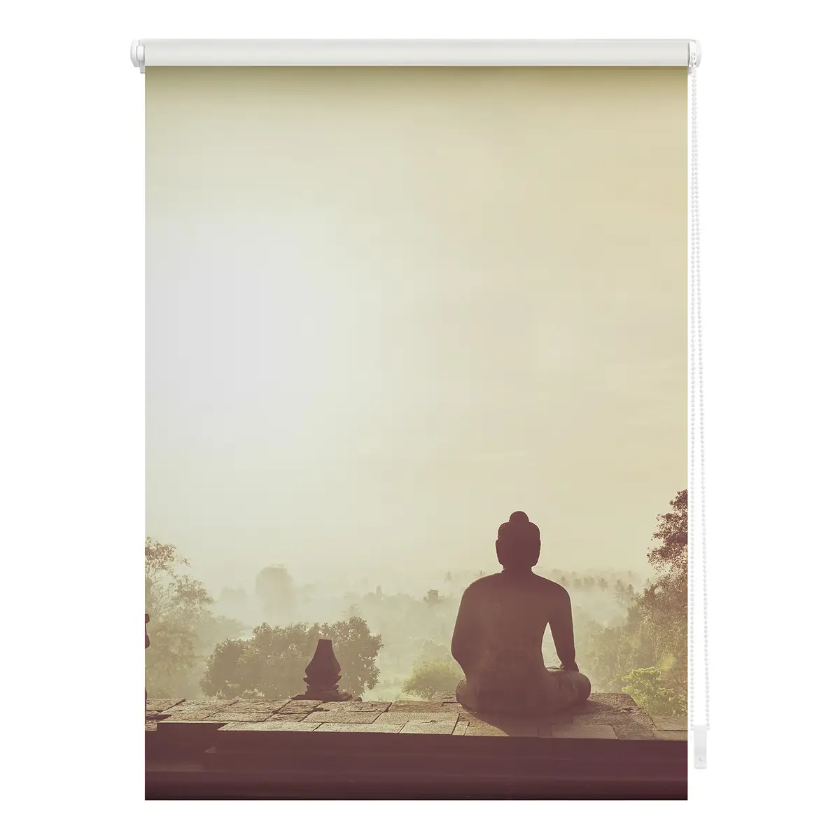 Klemmfix Rollo Tempel Borobudur | Orange