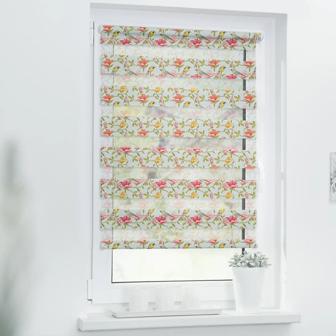 Klemmfix Duo Rollo Birds | Mehrfarbig