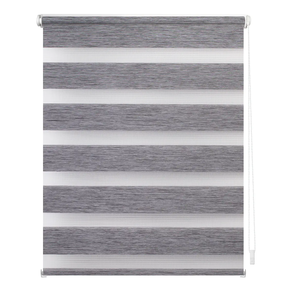 Klemmfix Duo Rollo meliert | Grau