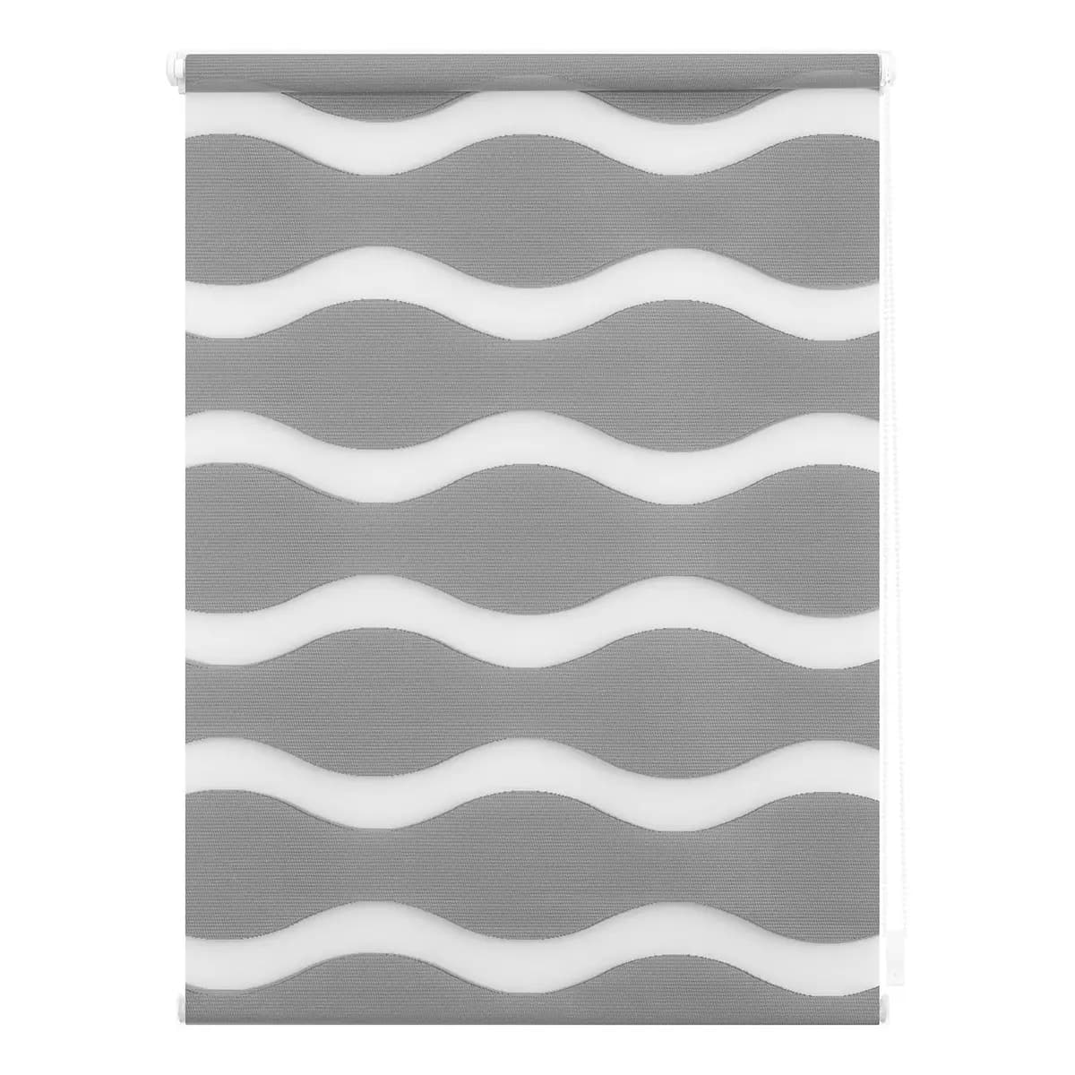 Klemmfix Duo Rollo Welle | Grau