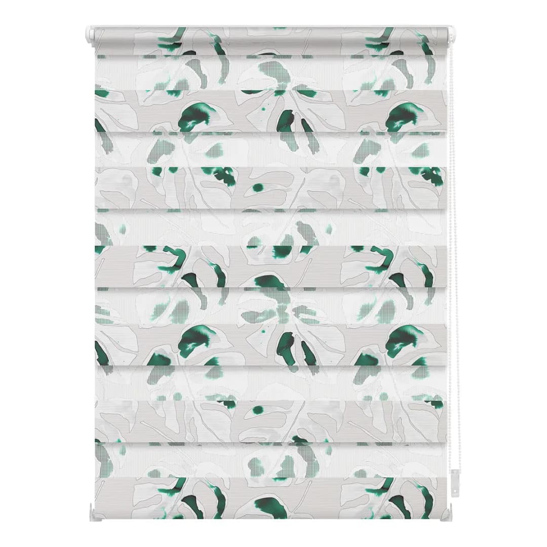 Klemmfix Duo Rollo Monstera | Grün