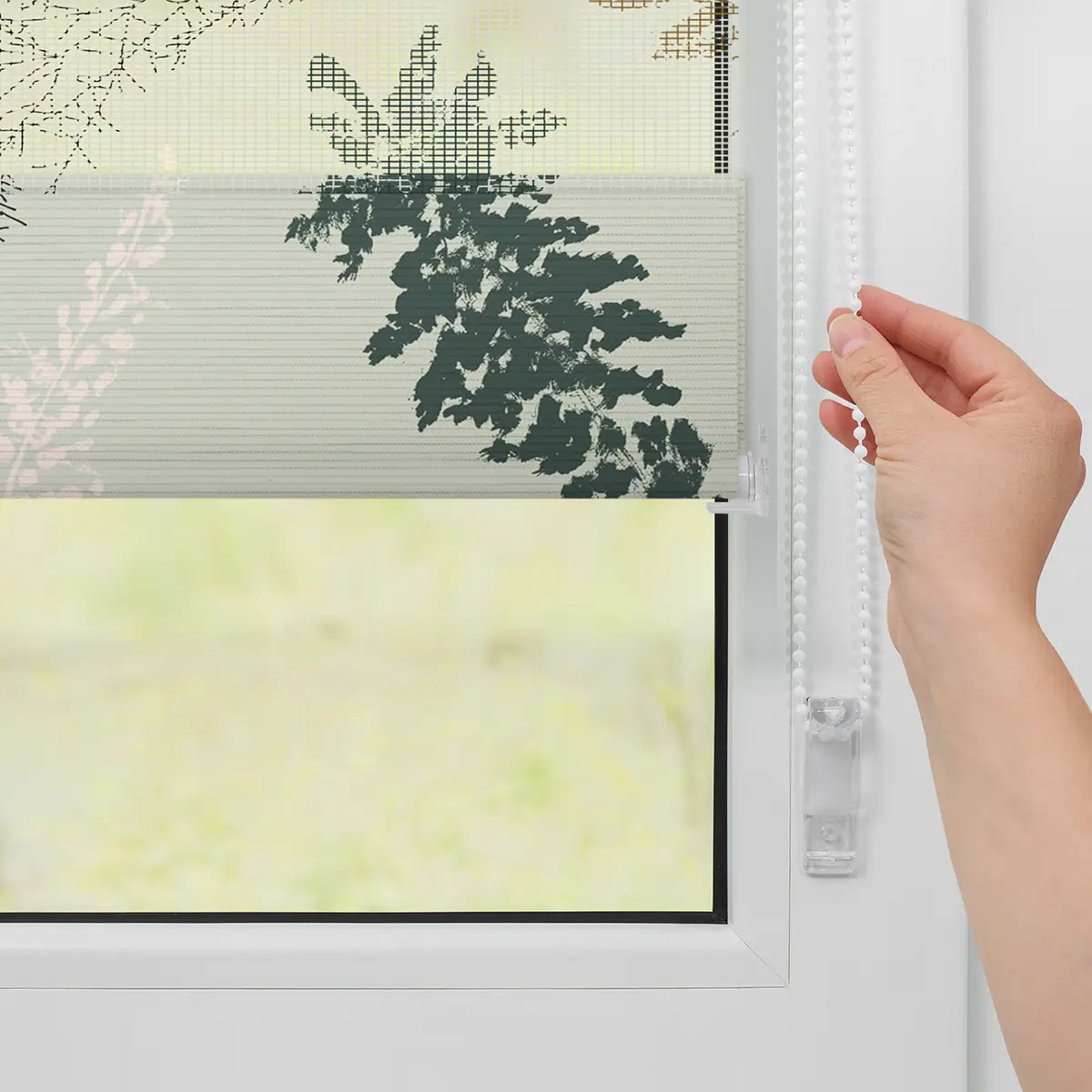 Klemmfix Duo Rollo Fir Branches | Mehrfarbig
