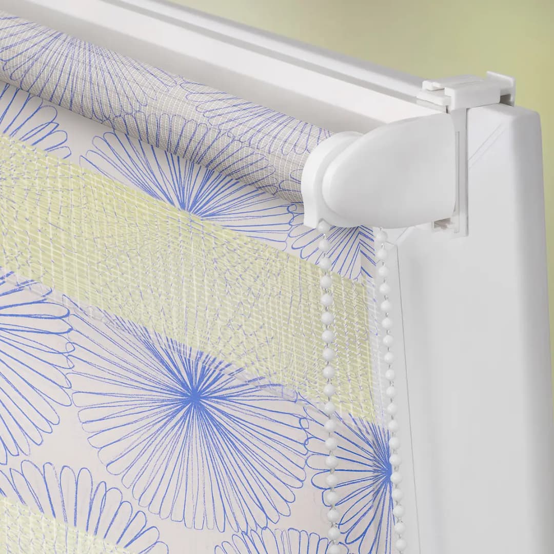 Klemmfix Duo Rollo Flower Wheel | Blau