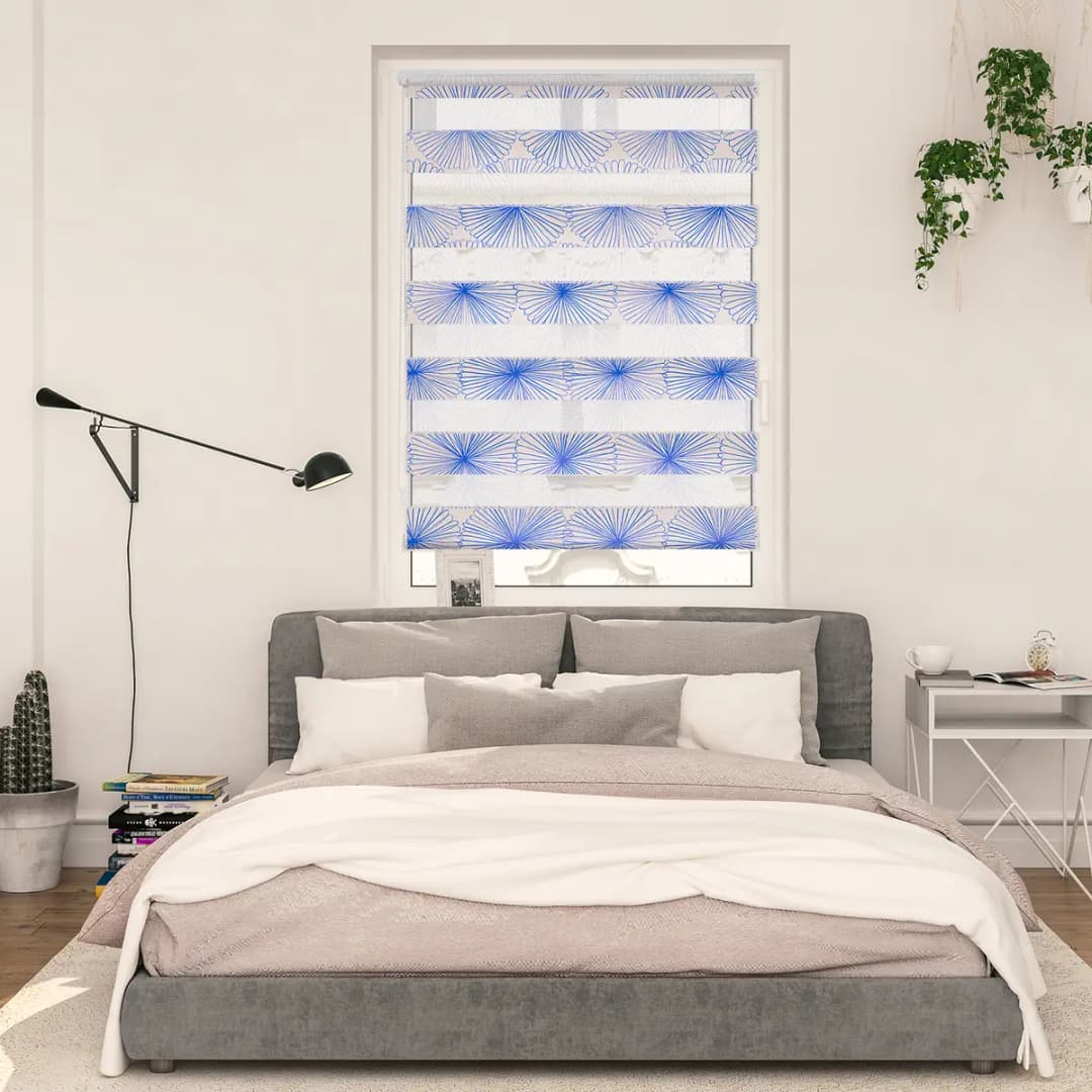 Klemmfix Duo Rollo Flower Wheel | Blau