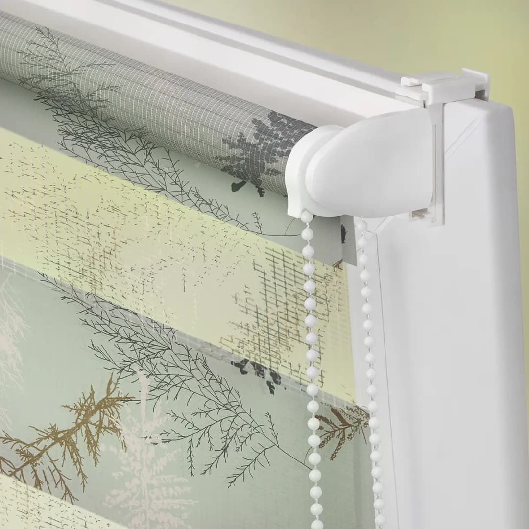 Klemmfix Duo Rollo Fir Branches | Mehrfarbig