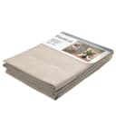 Vorhang mit Kräuselband Blackout | Beige