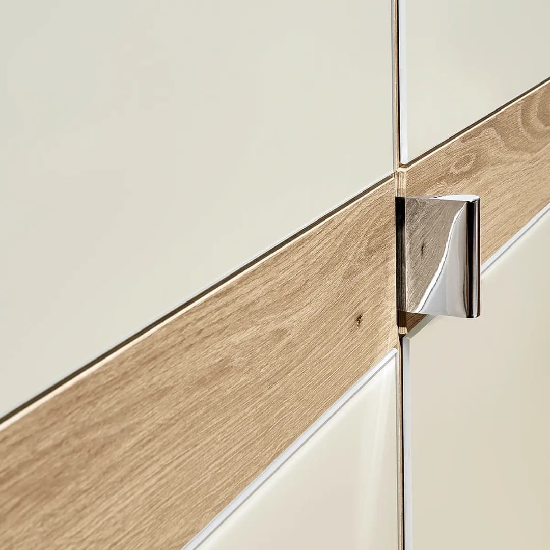 Drehtürenschrank Barcelona V | Braun