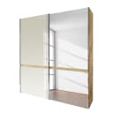 Schwebetürenschrank Barcelona III | Braun