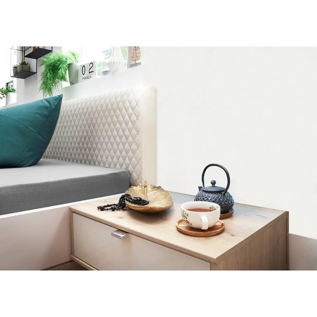 Bettgestell Barcelona | Braun