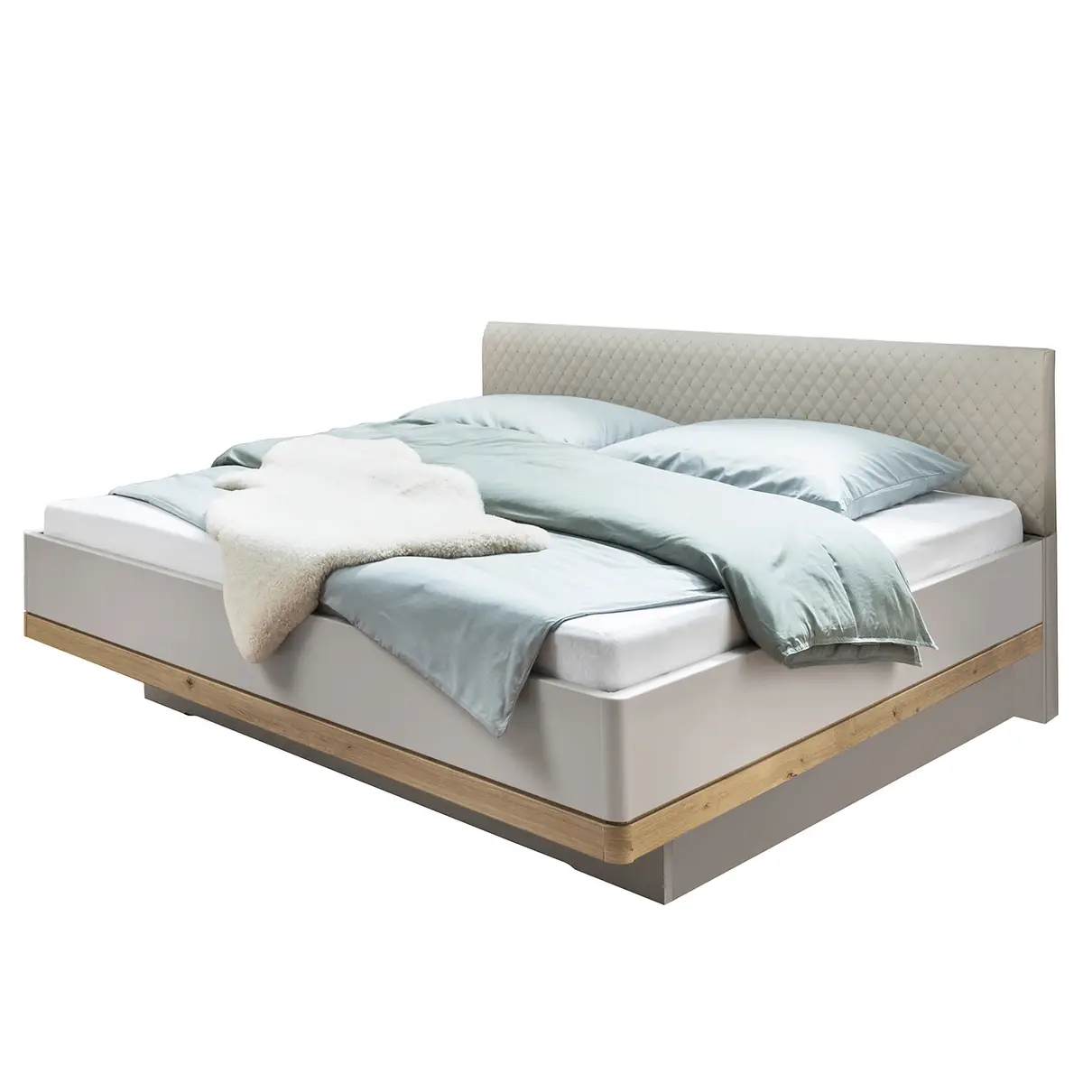 Bettgestell Barcelona II | Braun