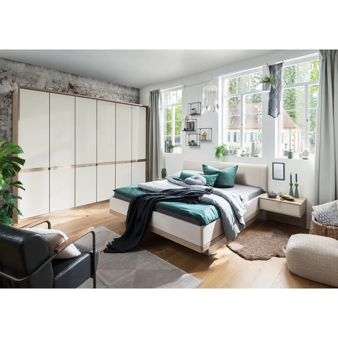 Bettgestell Barcelona IV 160 x 220cm | Braun