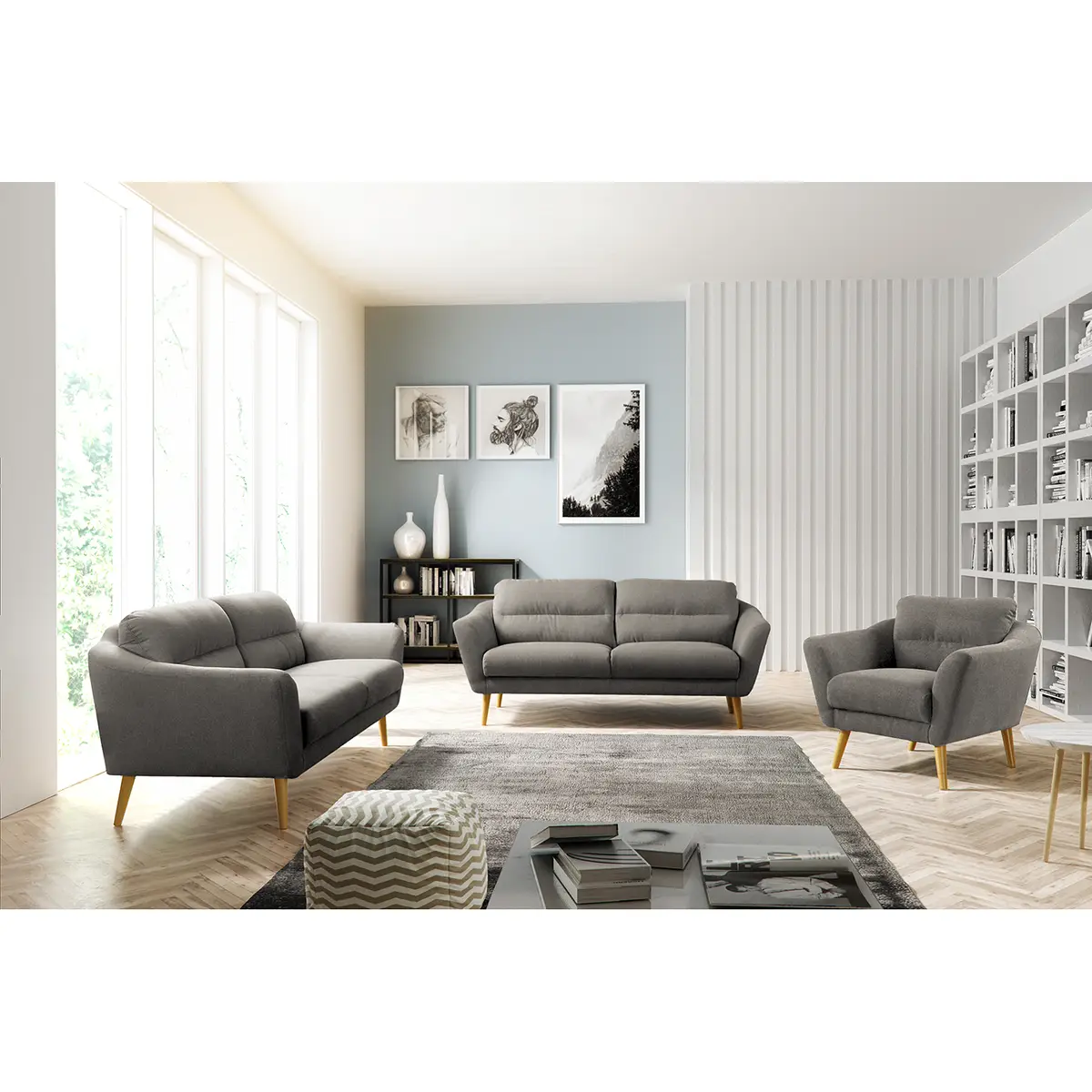 Sessel Lucinda | Grau