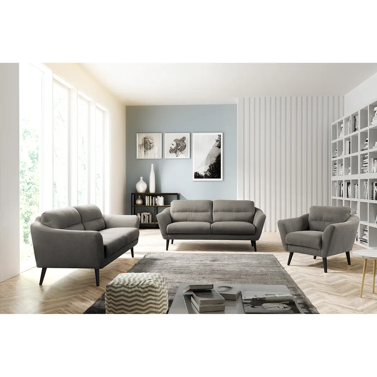 Sessel Lucinda | Grau